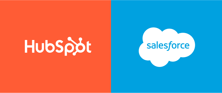 Hubspot & Salesforce integration interface preview