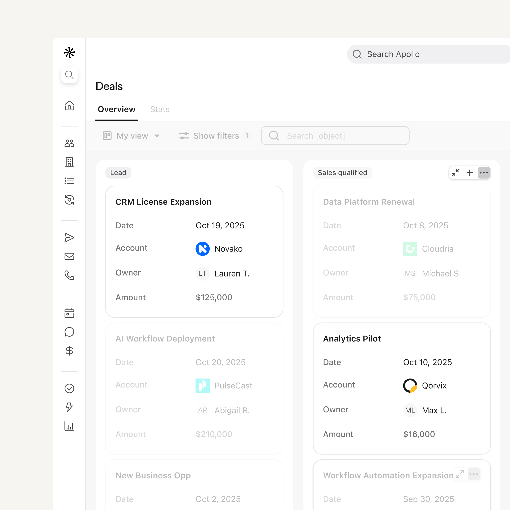 Unlock total pipeline visibility