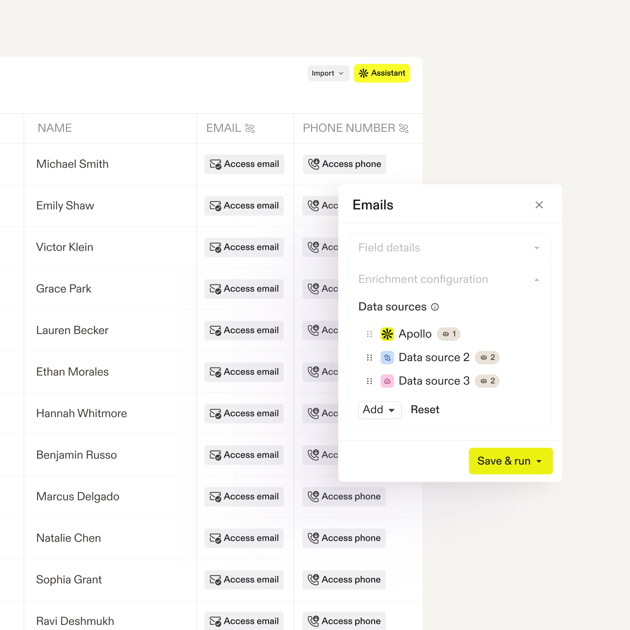 All the data you need to reach all the right prospects