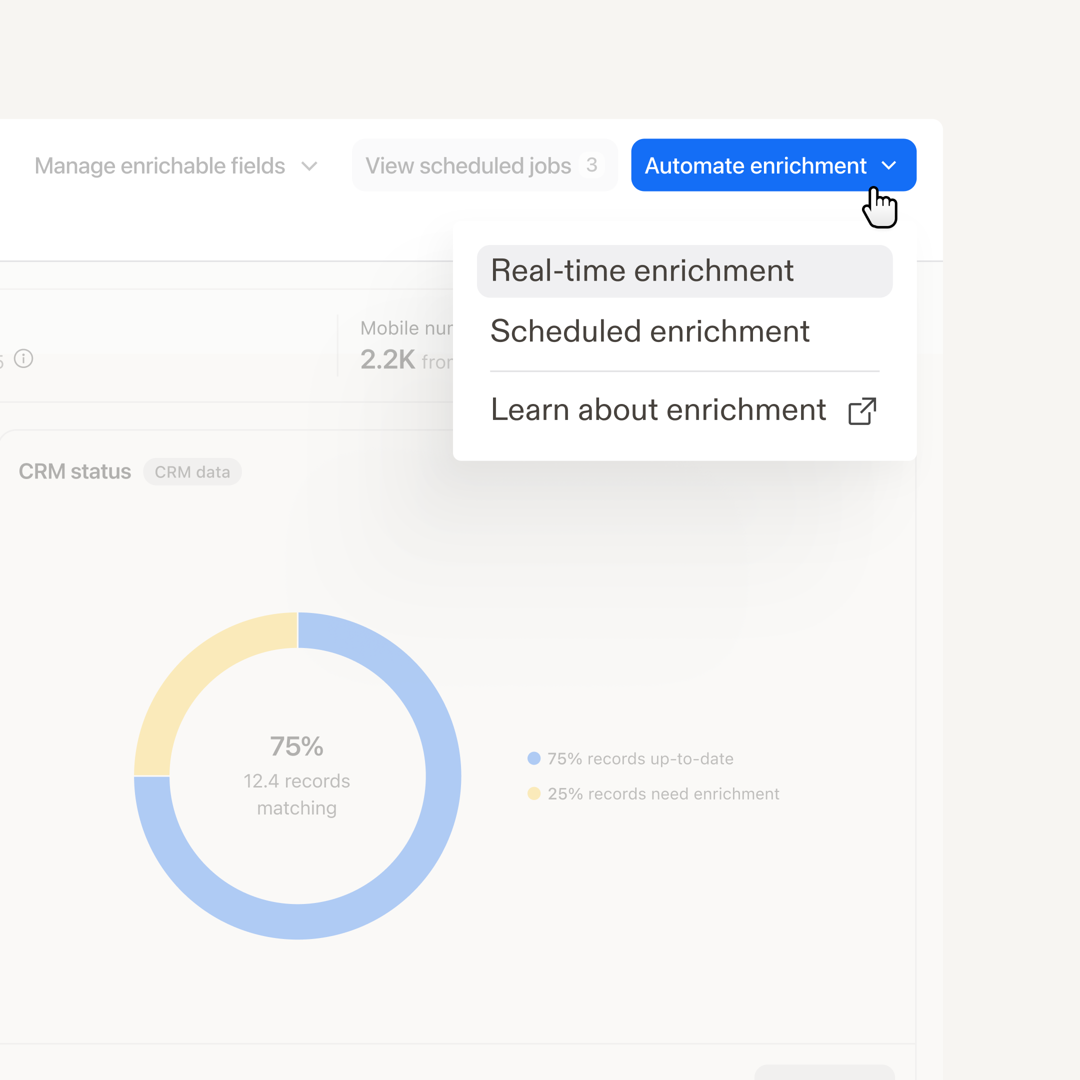Keep your data clean and actionable