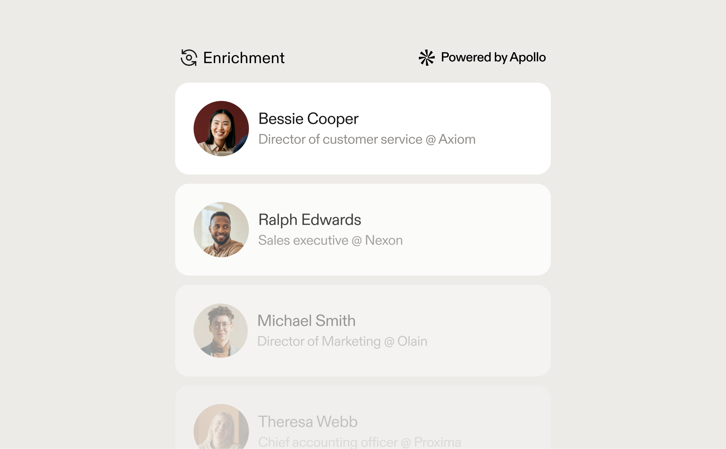 Enrichment - Comprehensive data enrichment