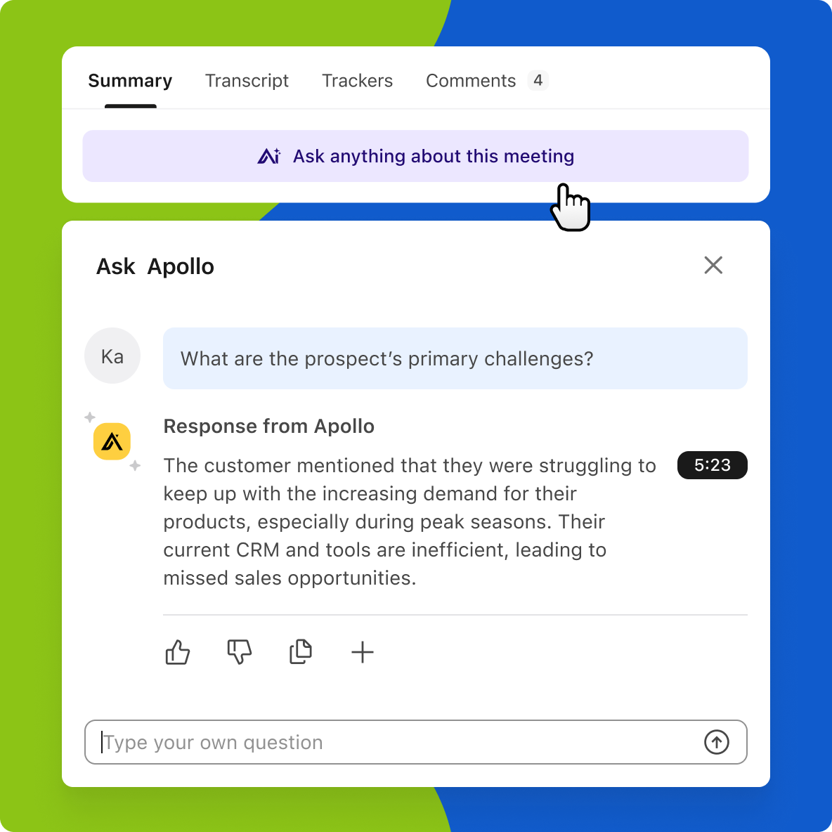 AI-powered conversation intelligence dashboard