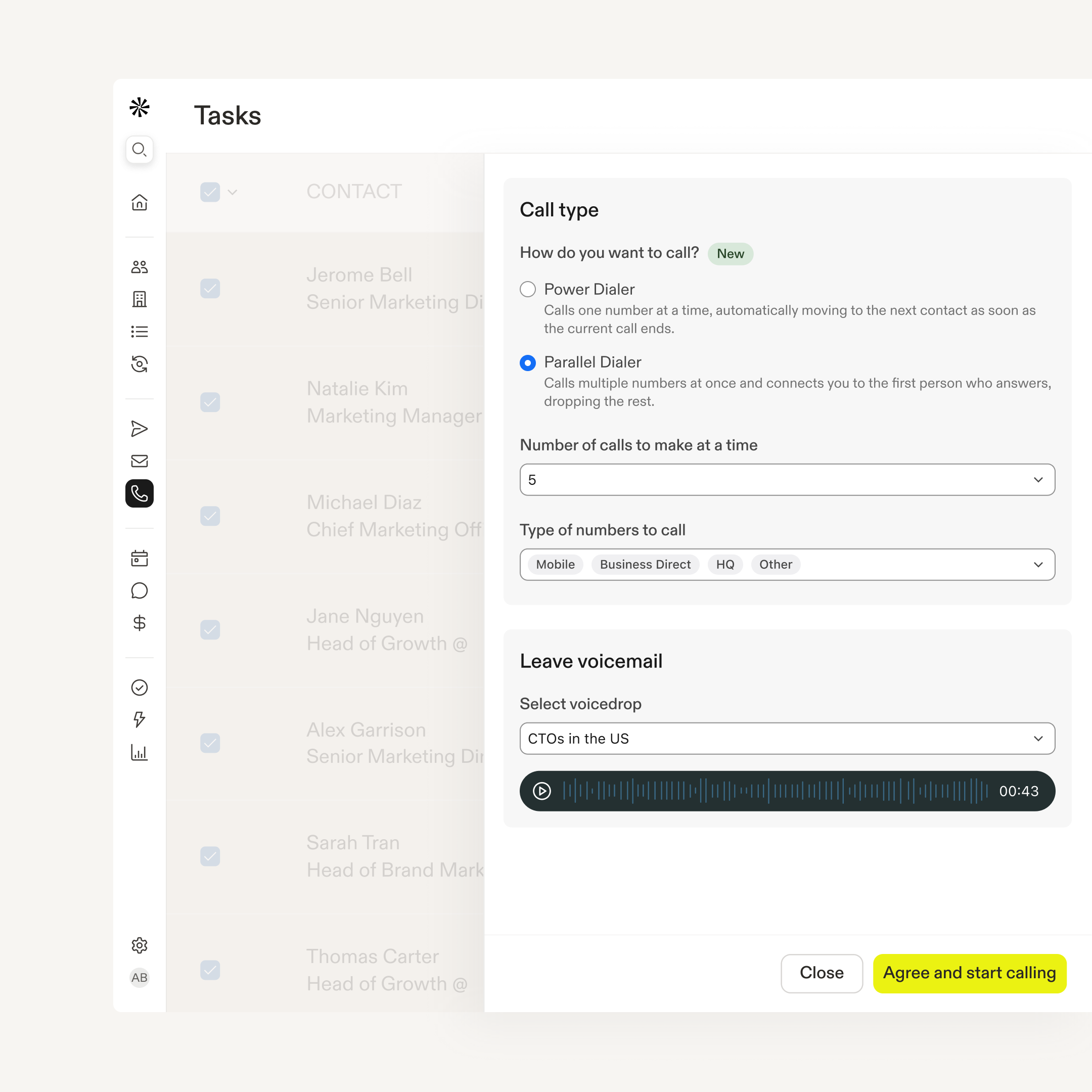 Connect with more prospects in less time