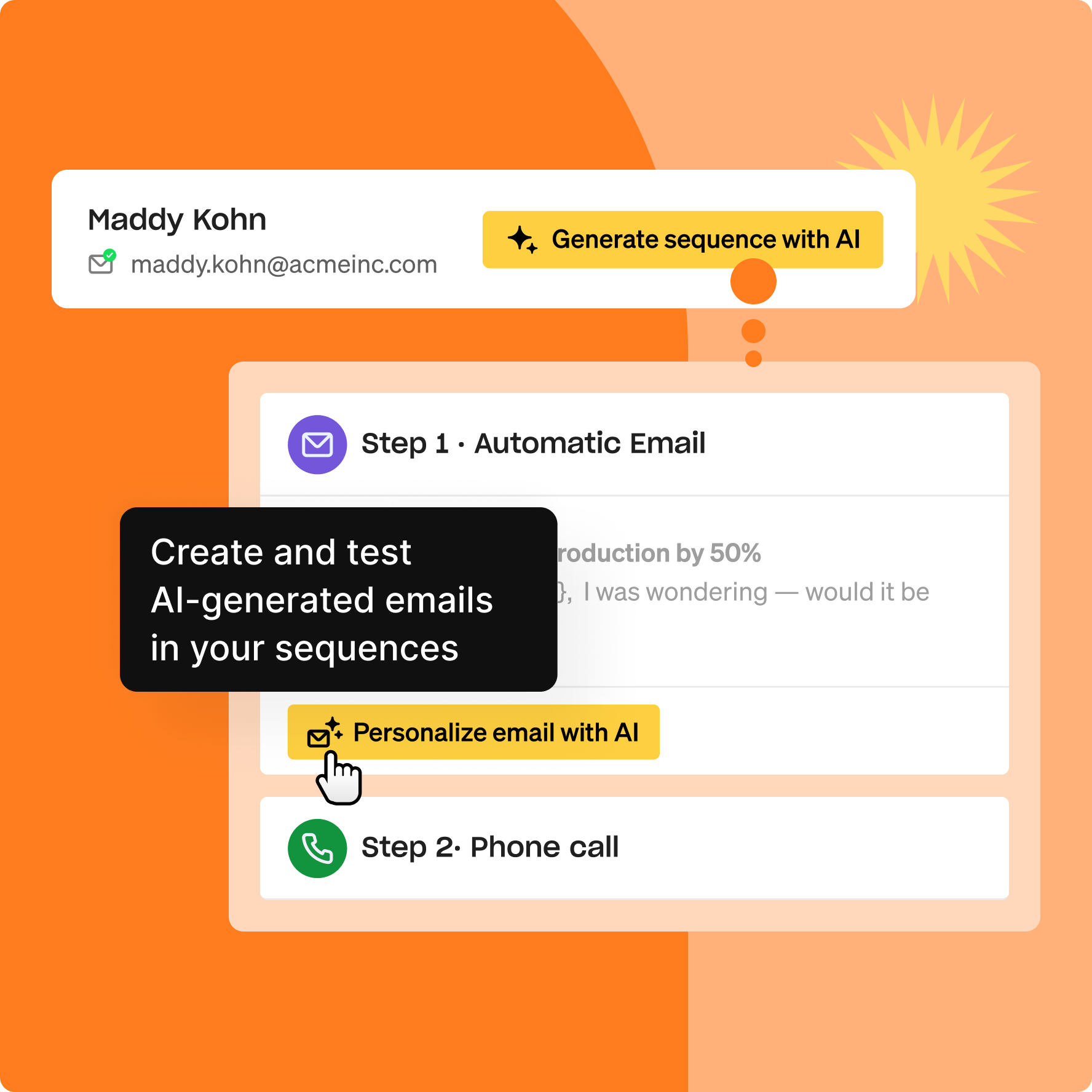 Illustration for Grow your business with on-the-nose outbound
